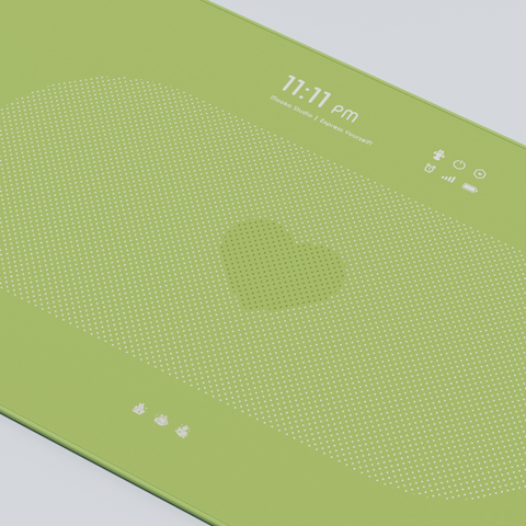 [COMING SOON] Cute Interface Deskmat - Green