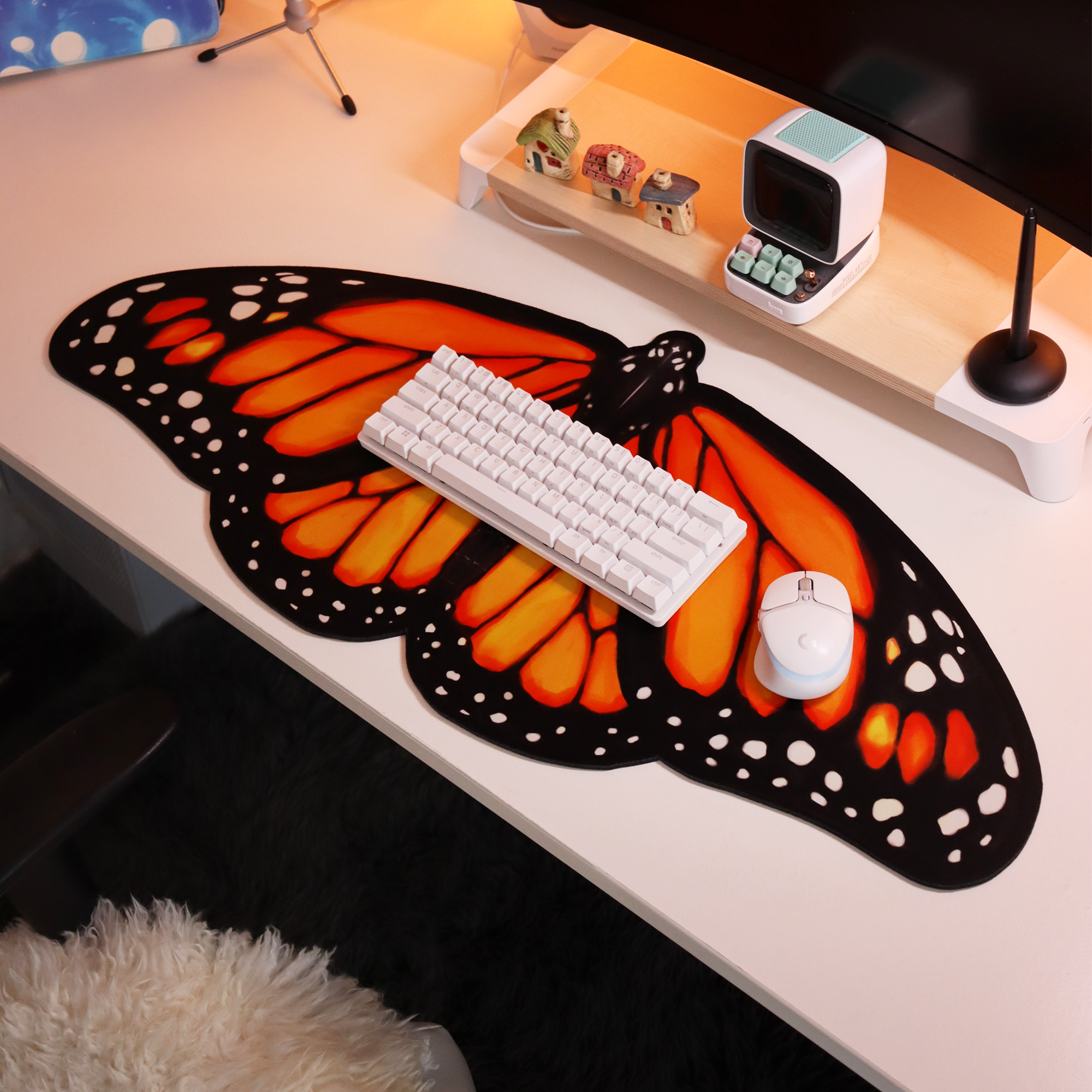 Monarch Butterfly Deskmat 90X40cm