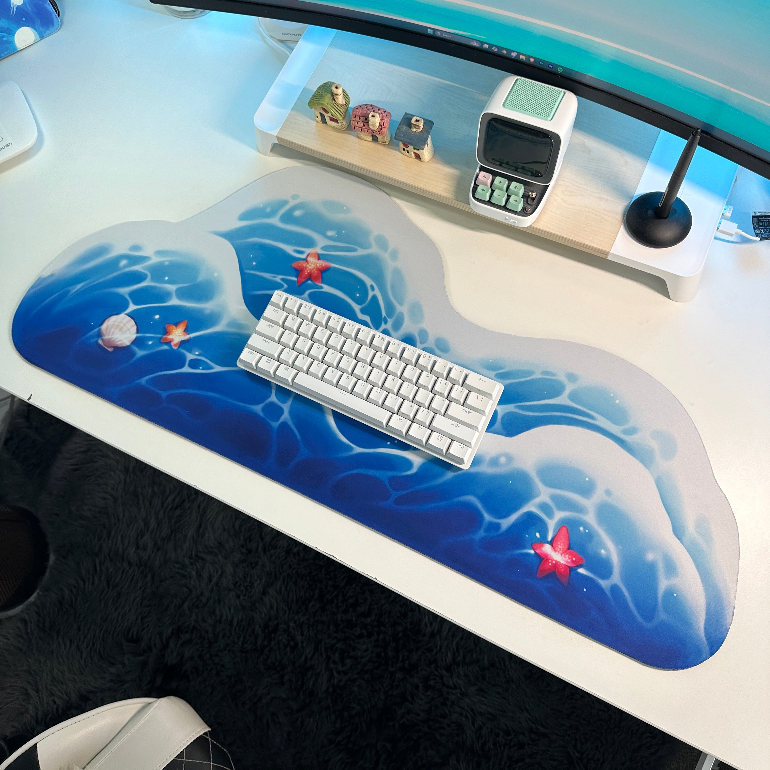 PREORDER Ocean Waves Deskmat 90x40cm