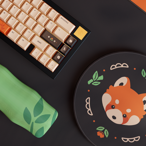 [PRE-ORDER] Red Panda Keycaps