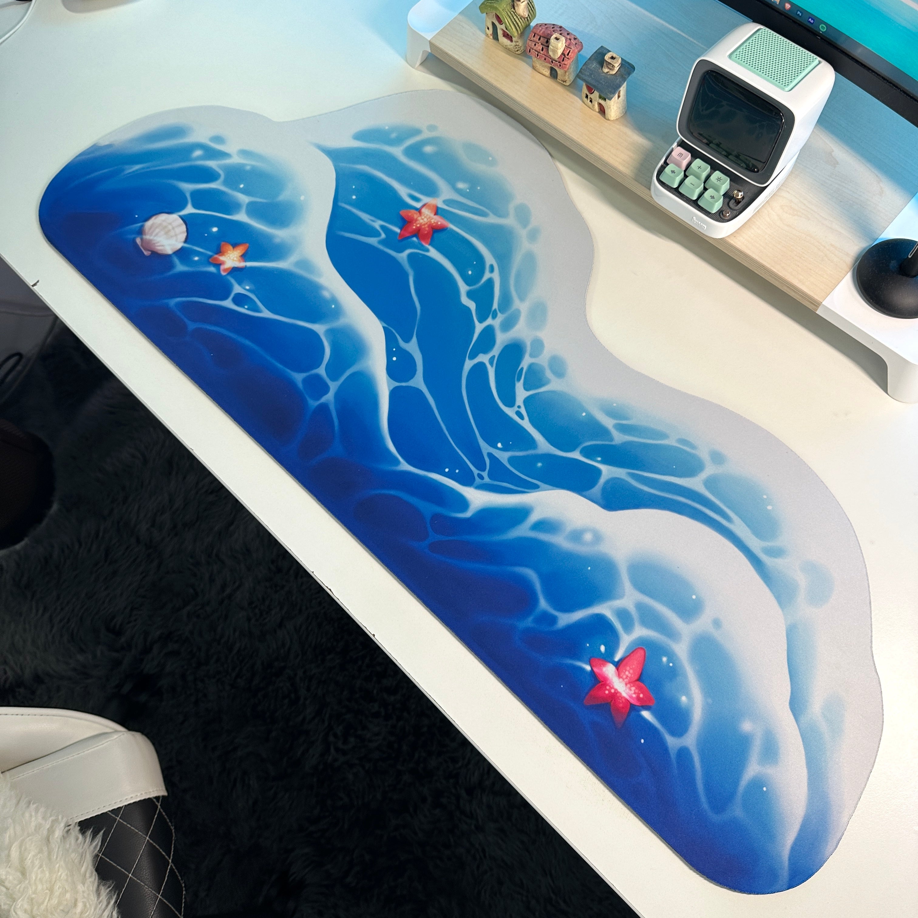 Ocean Waves Deskmat 90x40cm