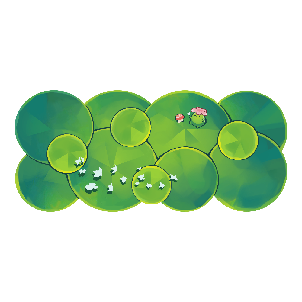 Lilypads Deskmat