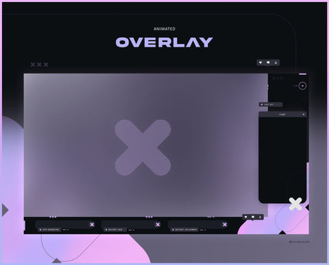 Interface-01 | Animated Stream Overlay Pack