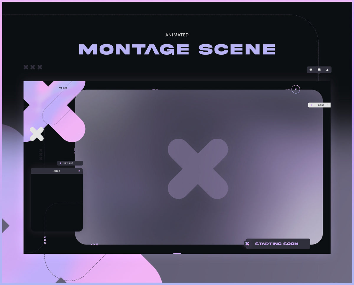 Interface 01 | Animated Stream Overlay Pack